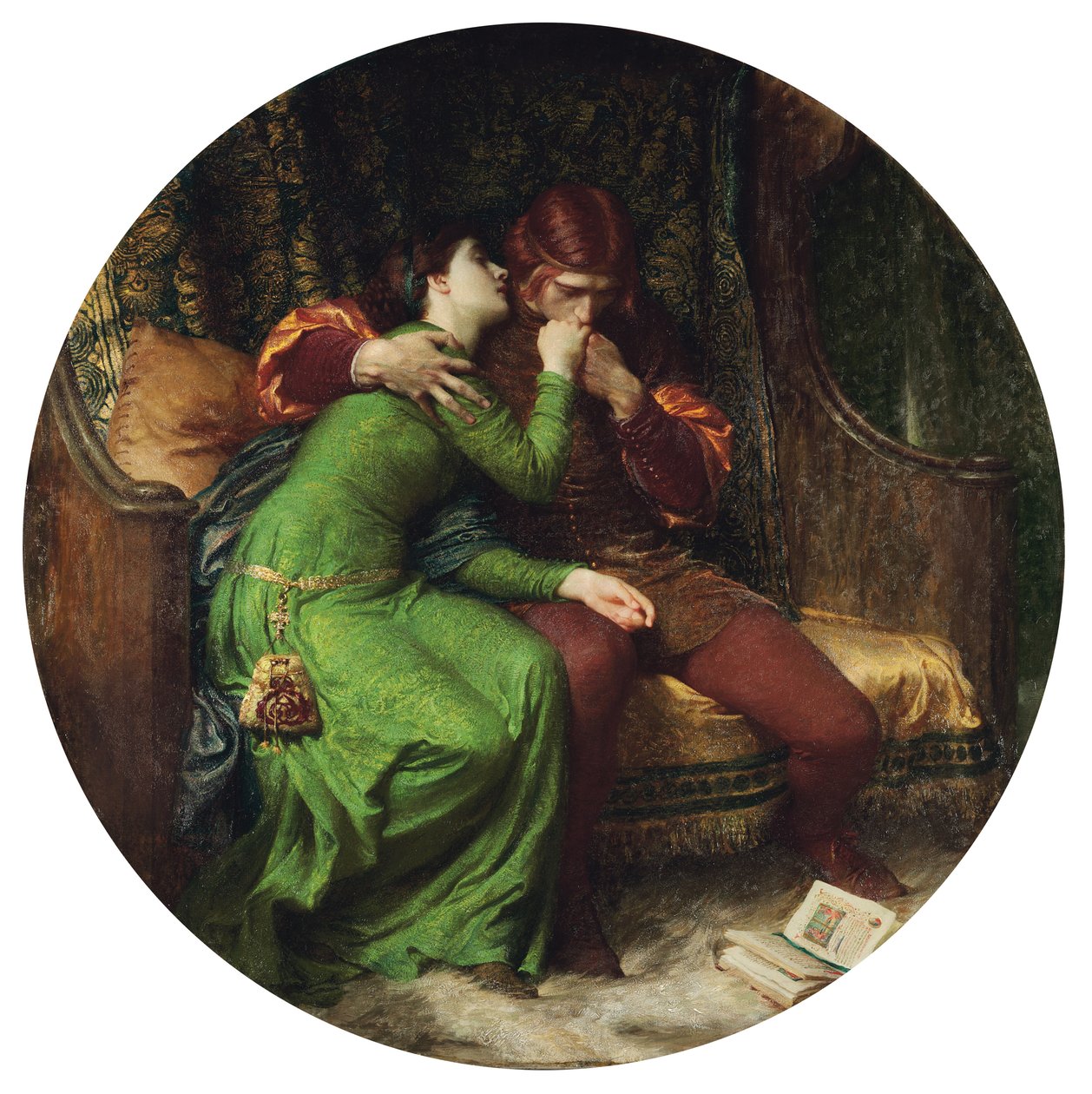 Paolo and Francesca by Frank Dicksee