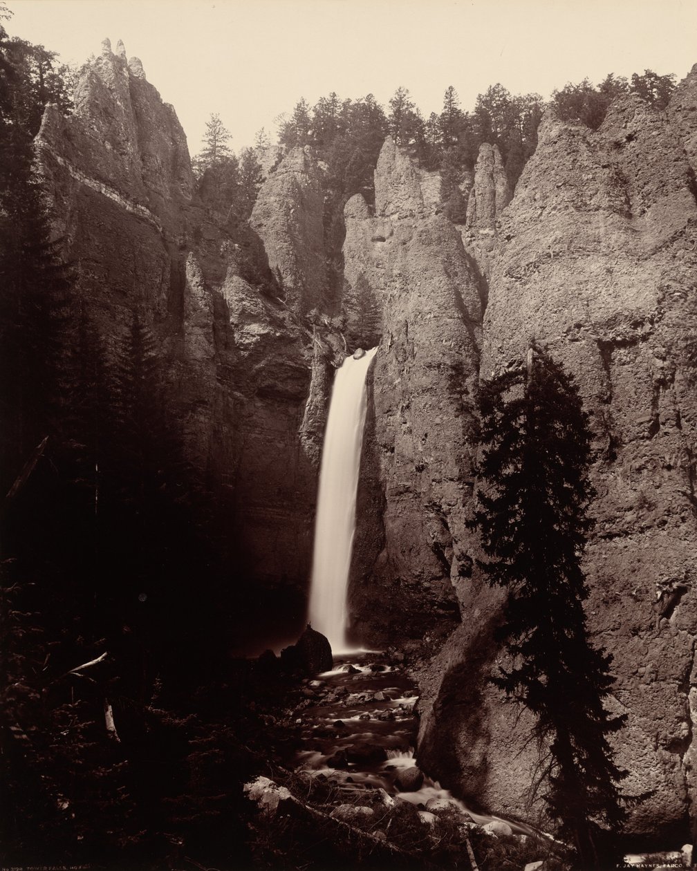 Tower Falls by Frank Jay Haynes