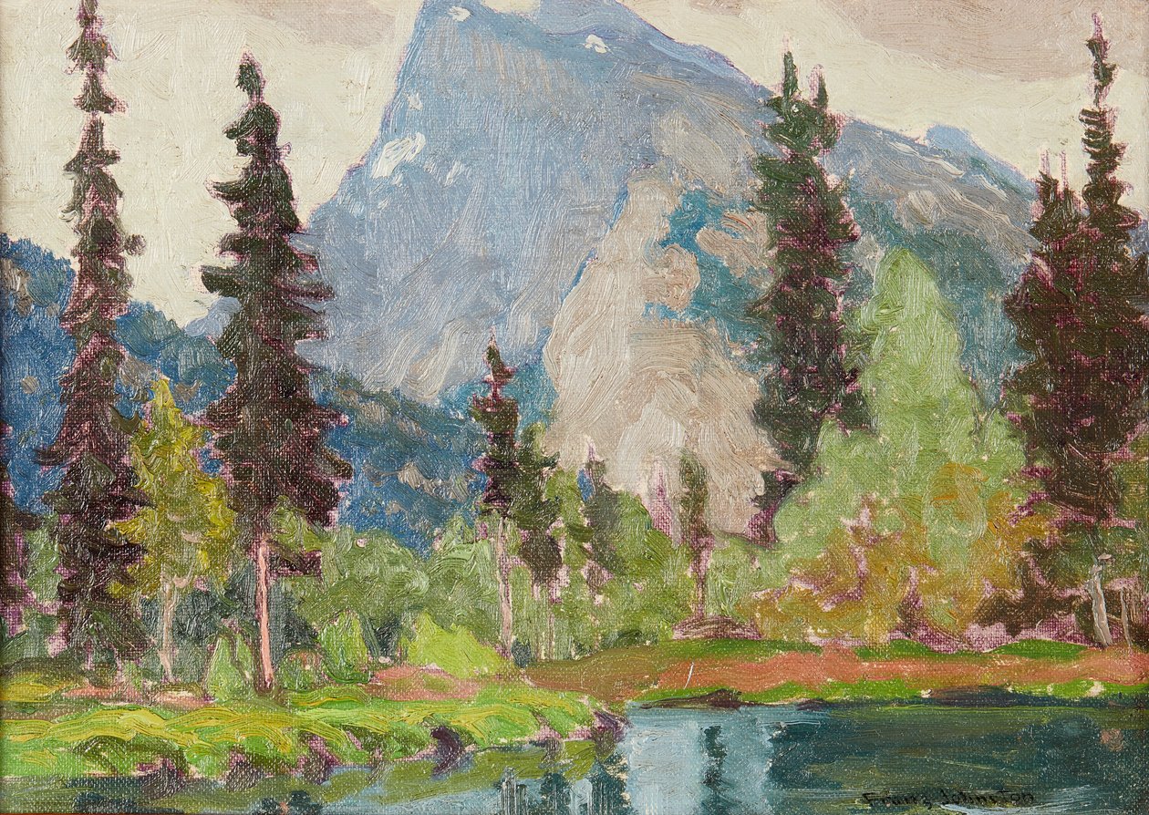 Banff, Alberta by Frank Johnston