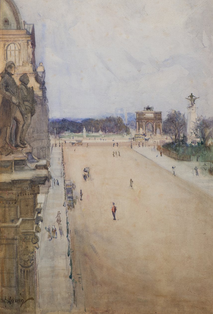 The Arc de Triomphe by Frank Laing