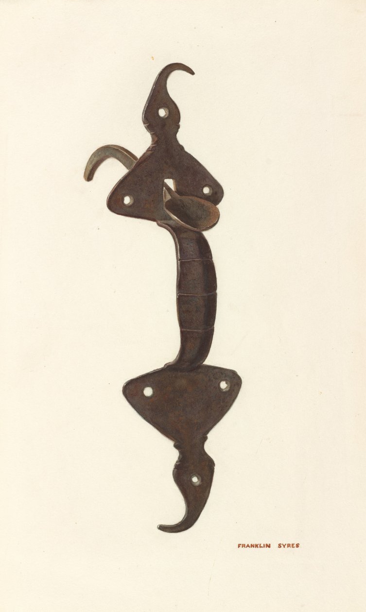 Door Latch by Franklyn Syres