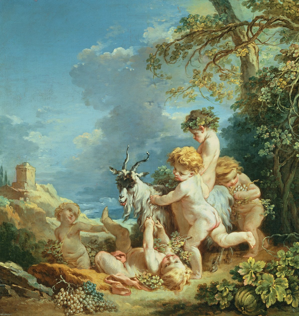 Autumn, 1731 by François Boucher