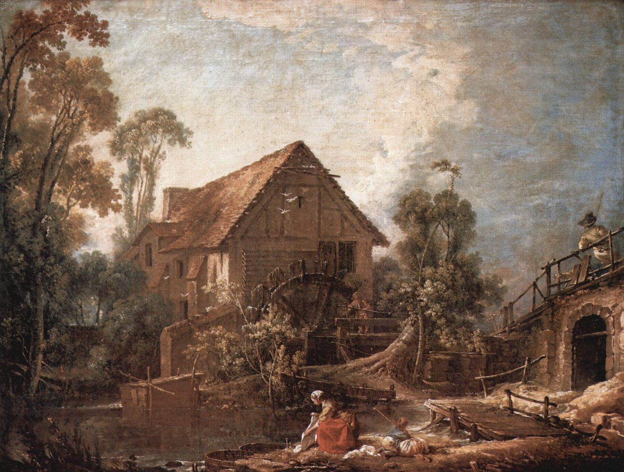 The Mill by François Boucher