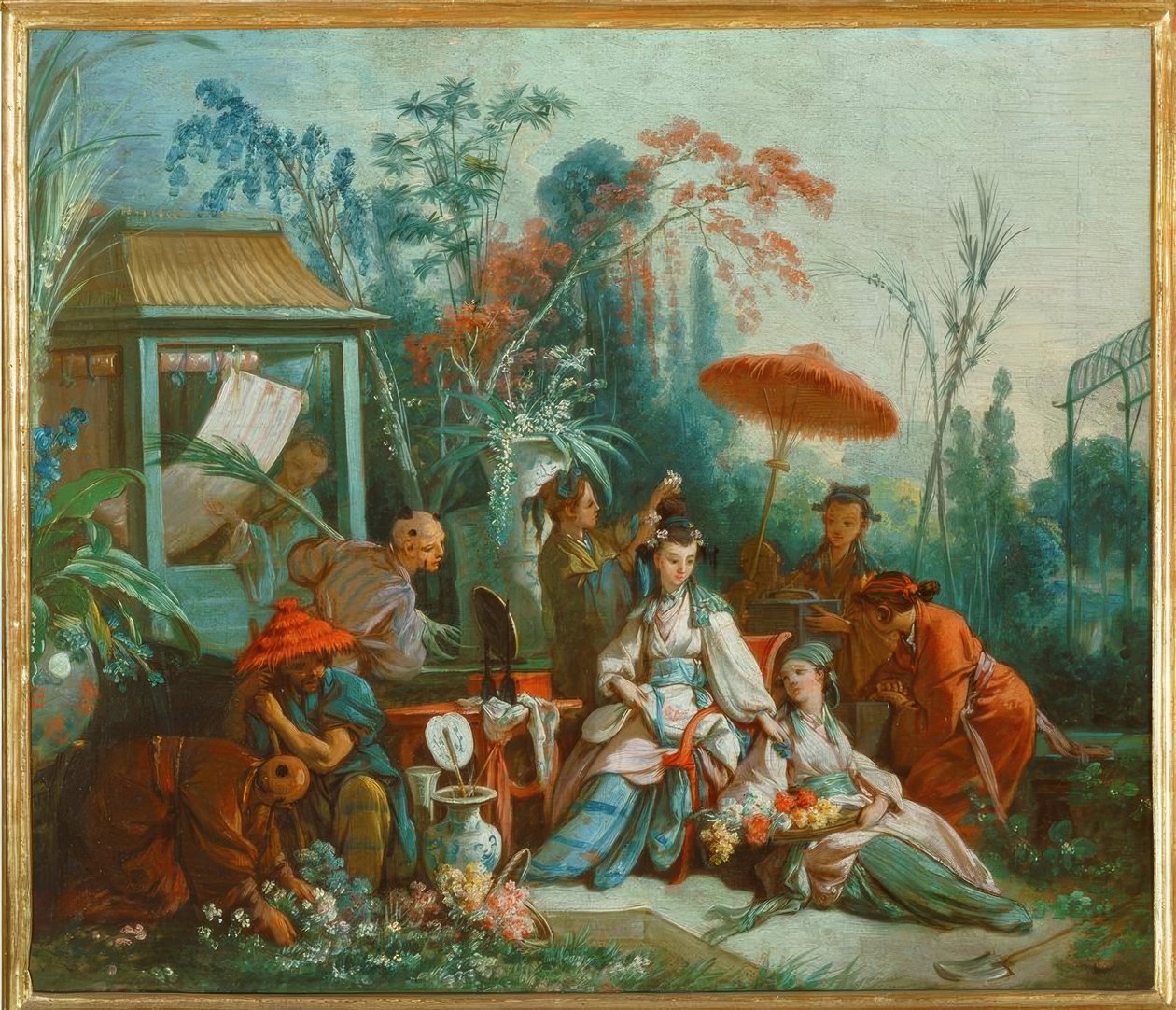 Chinese Garden by François Boucher