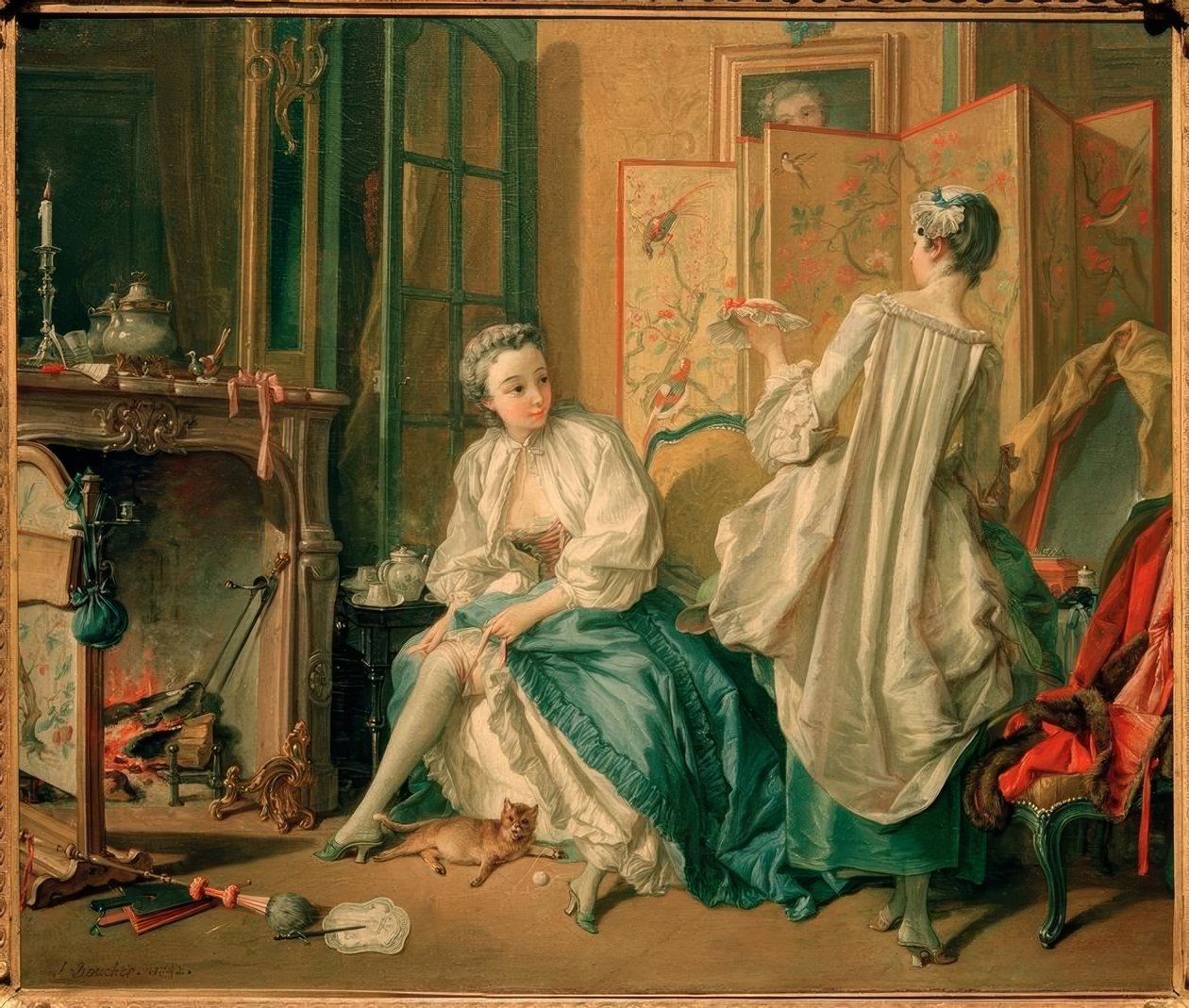 The Toilet by François Boucher