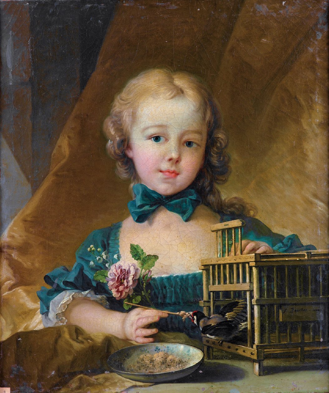 Portrait of Alexandrine Le Normant d