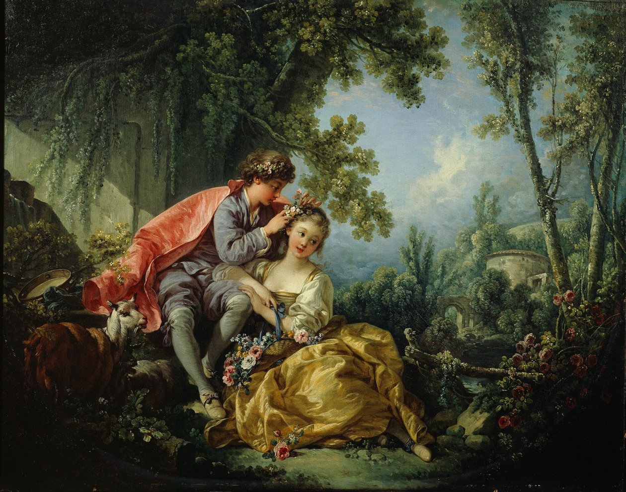 Spring by François Boucher