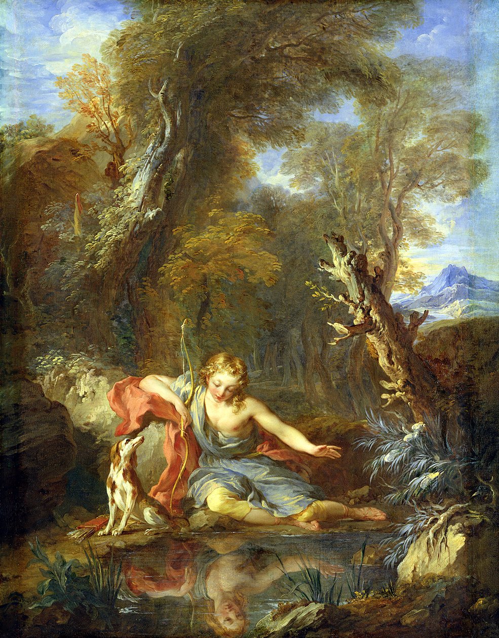 Narcissus by François Lemoyne