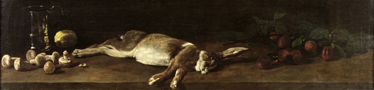 Still Life with a Hare by François Bonvin