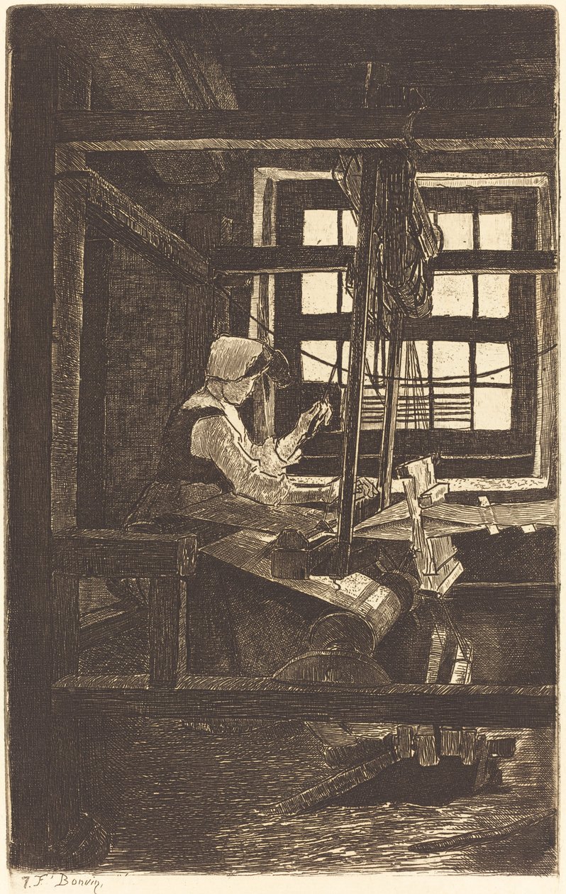 Weaver by François Bonvin