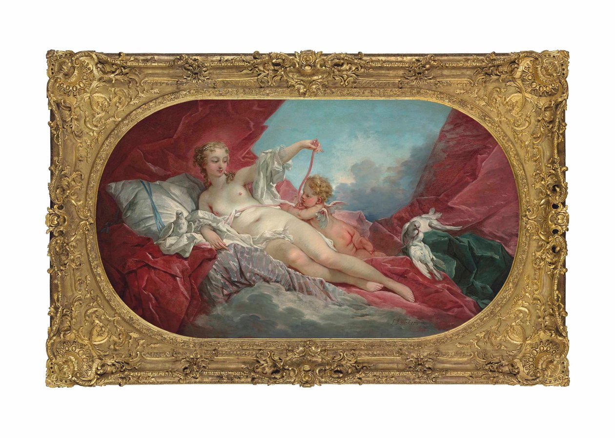 Venus and Cupid by François Boucher