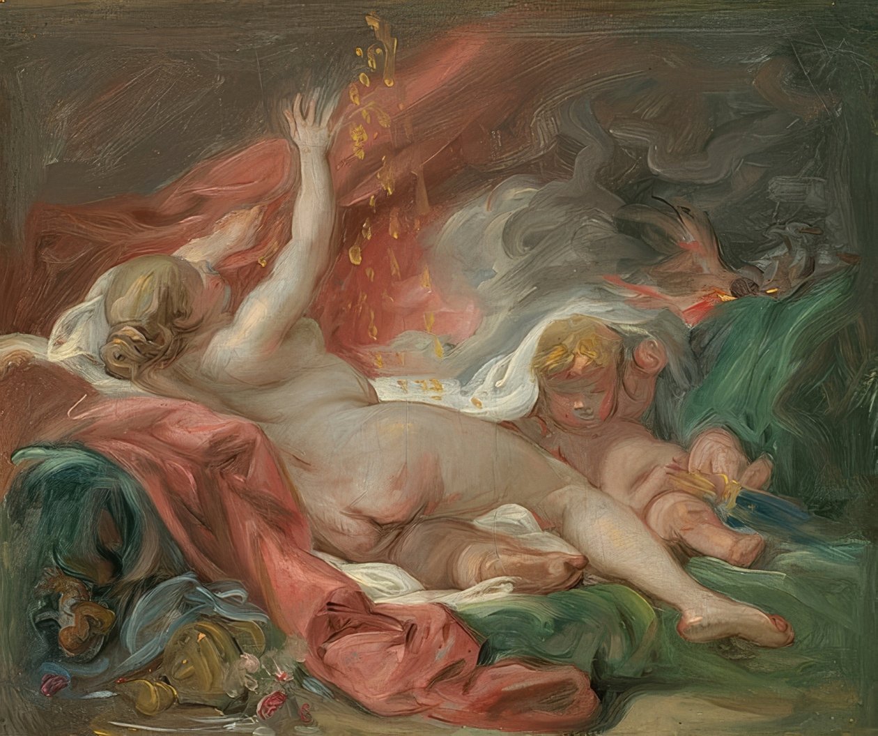 Danaë (Study) by François Boucher