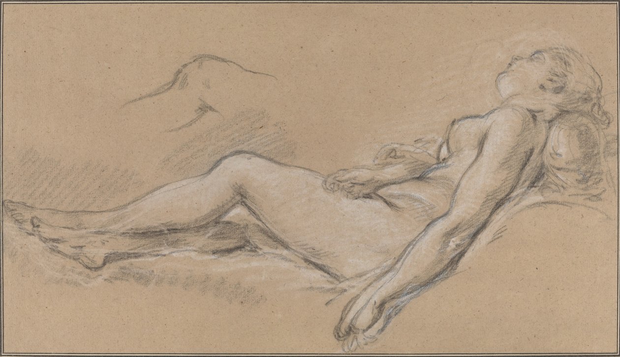 Reclining Nymph by François Boucher