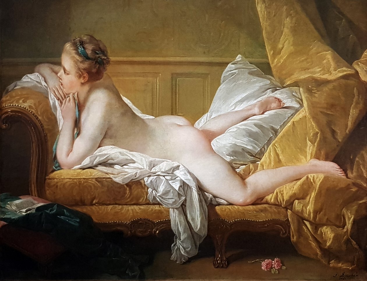 Female nude by François Boucher