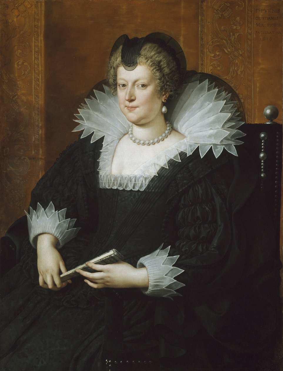 Marie de Médicis by Frans II Pourbus