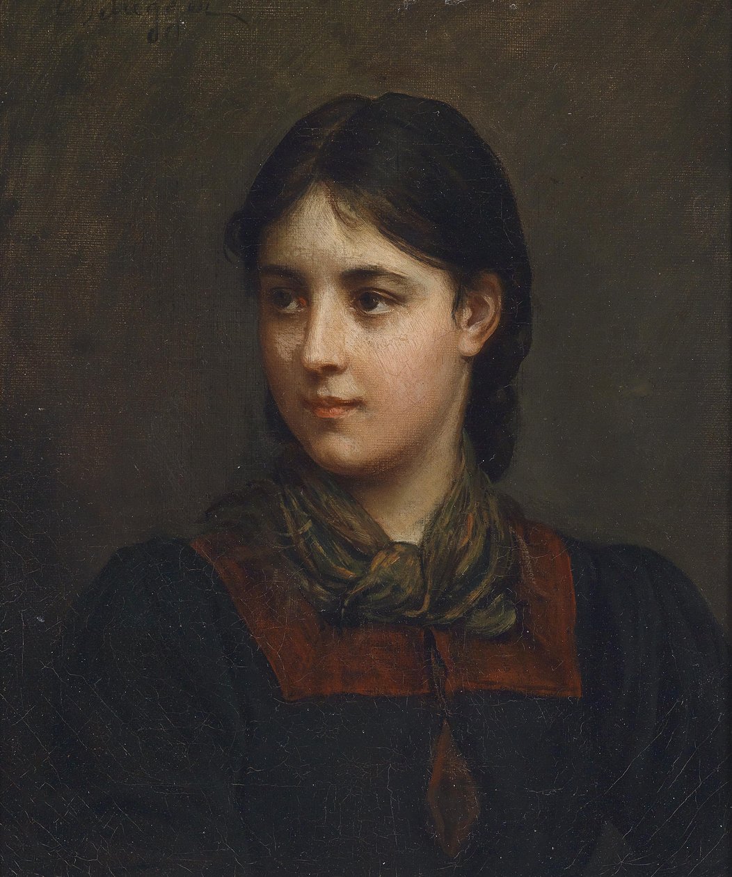 Dirndl by Franz Defregger