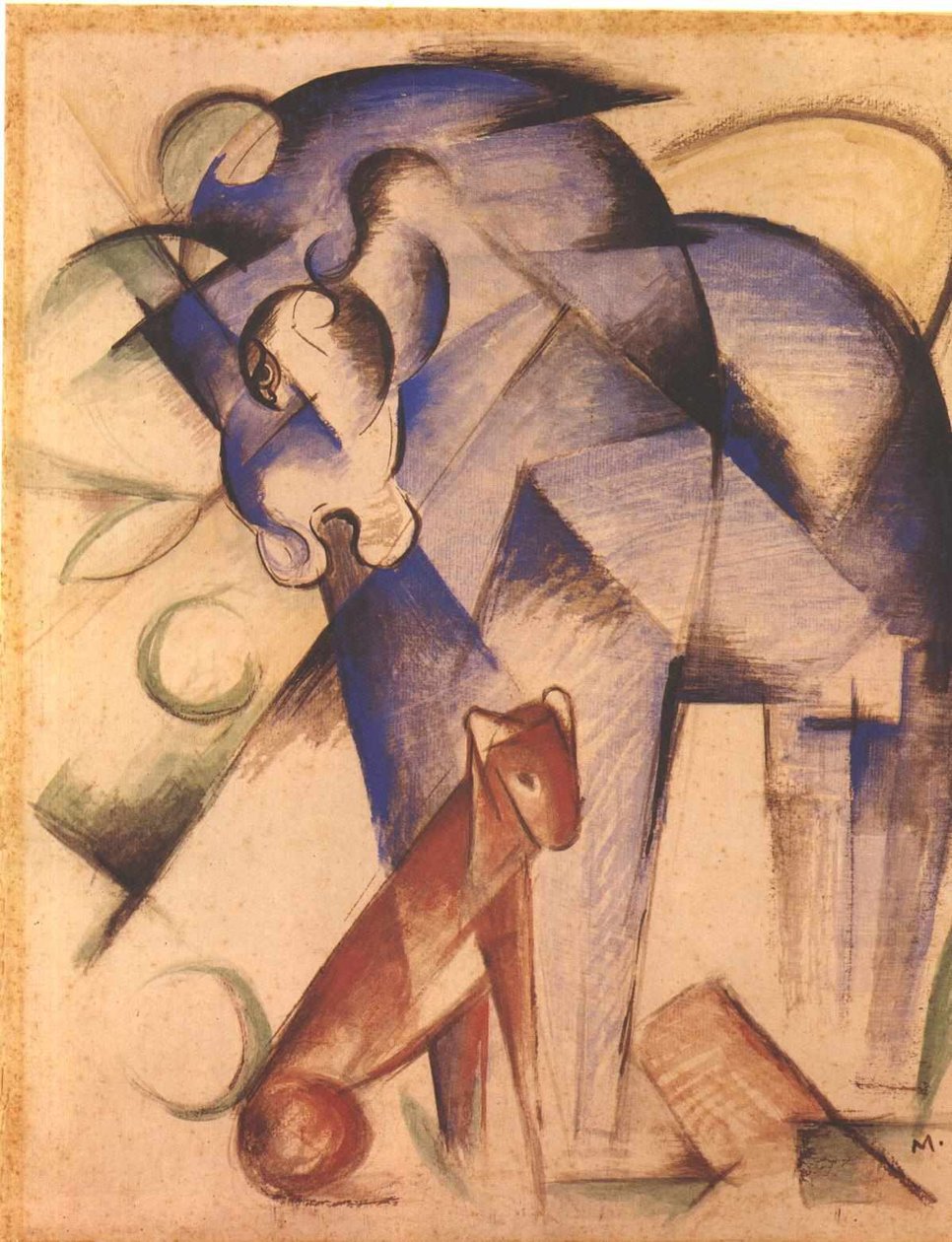 Fabulous Animals by Franz Marc