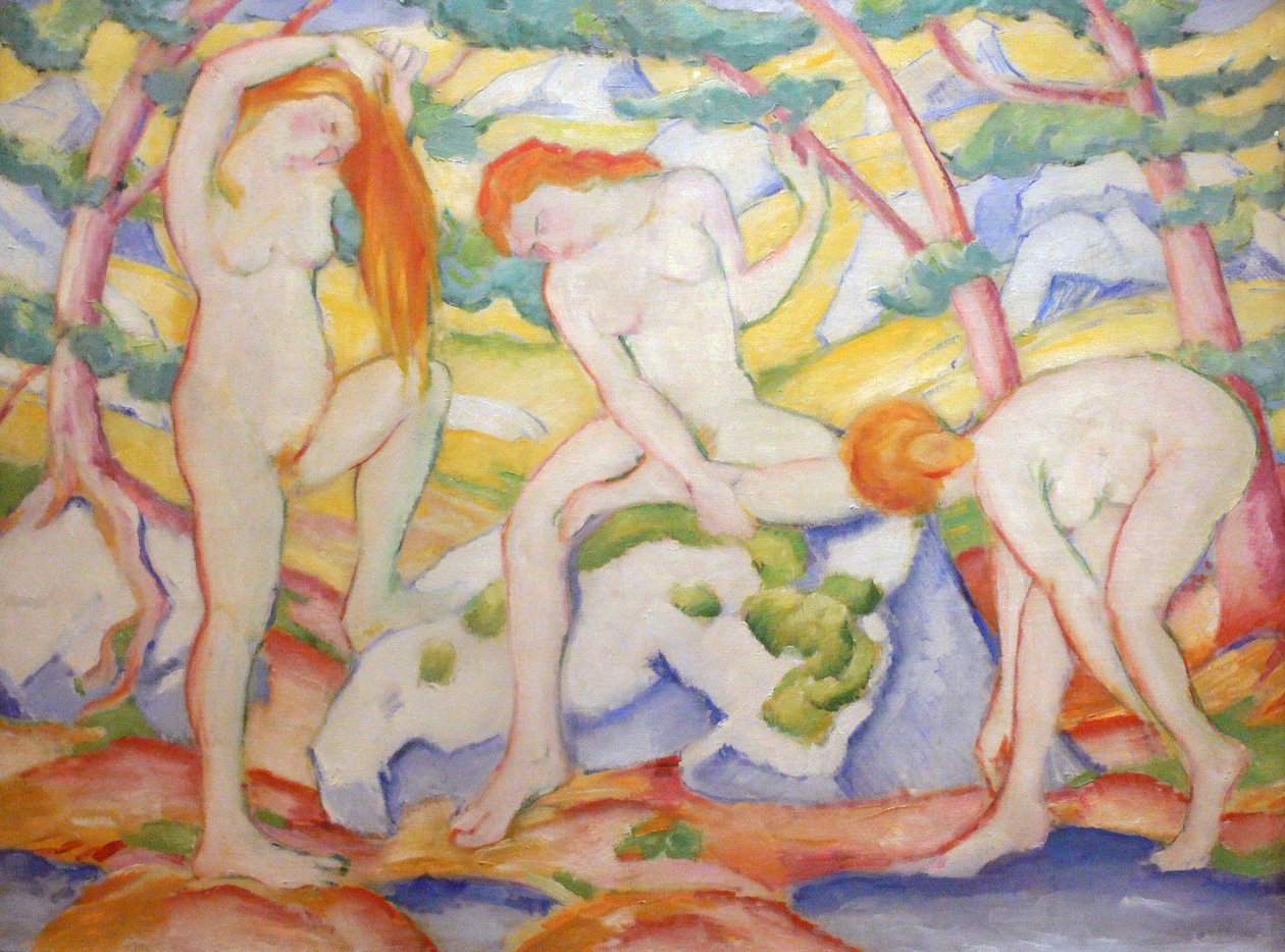 Oil on Canvas by Franz Marc