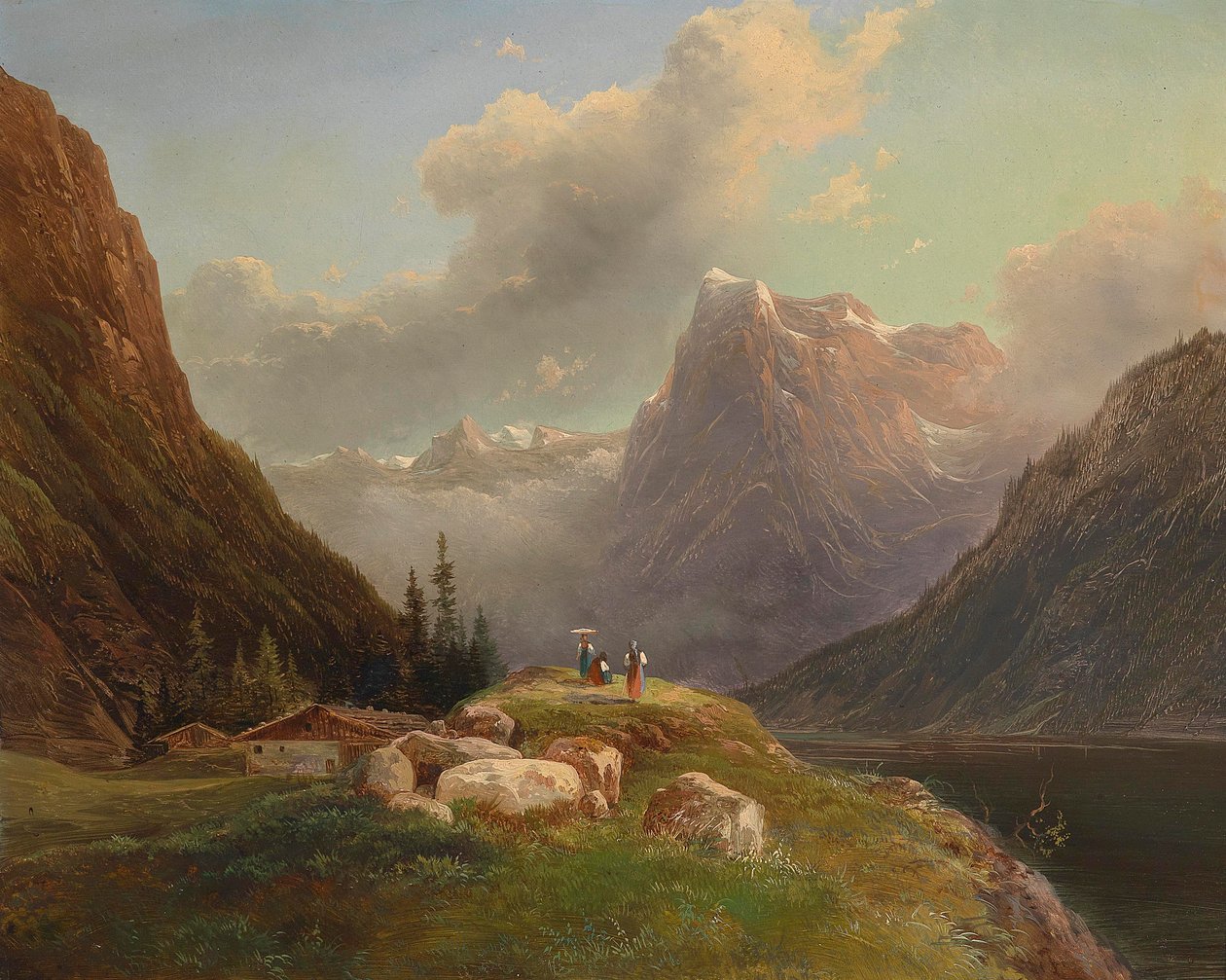 Salzkammergut by Franz Steinfeld