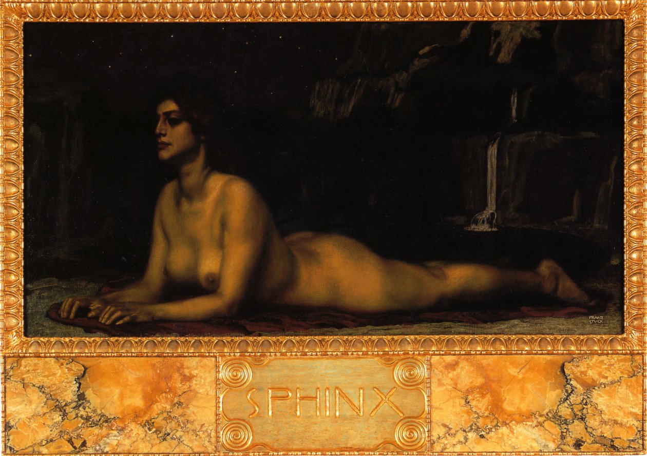 Sphinx by Franz von Stuck