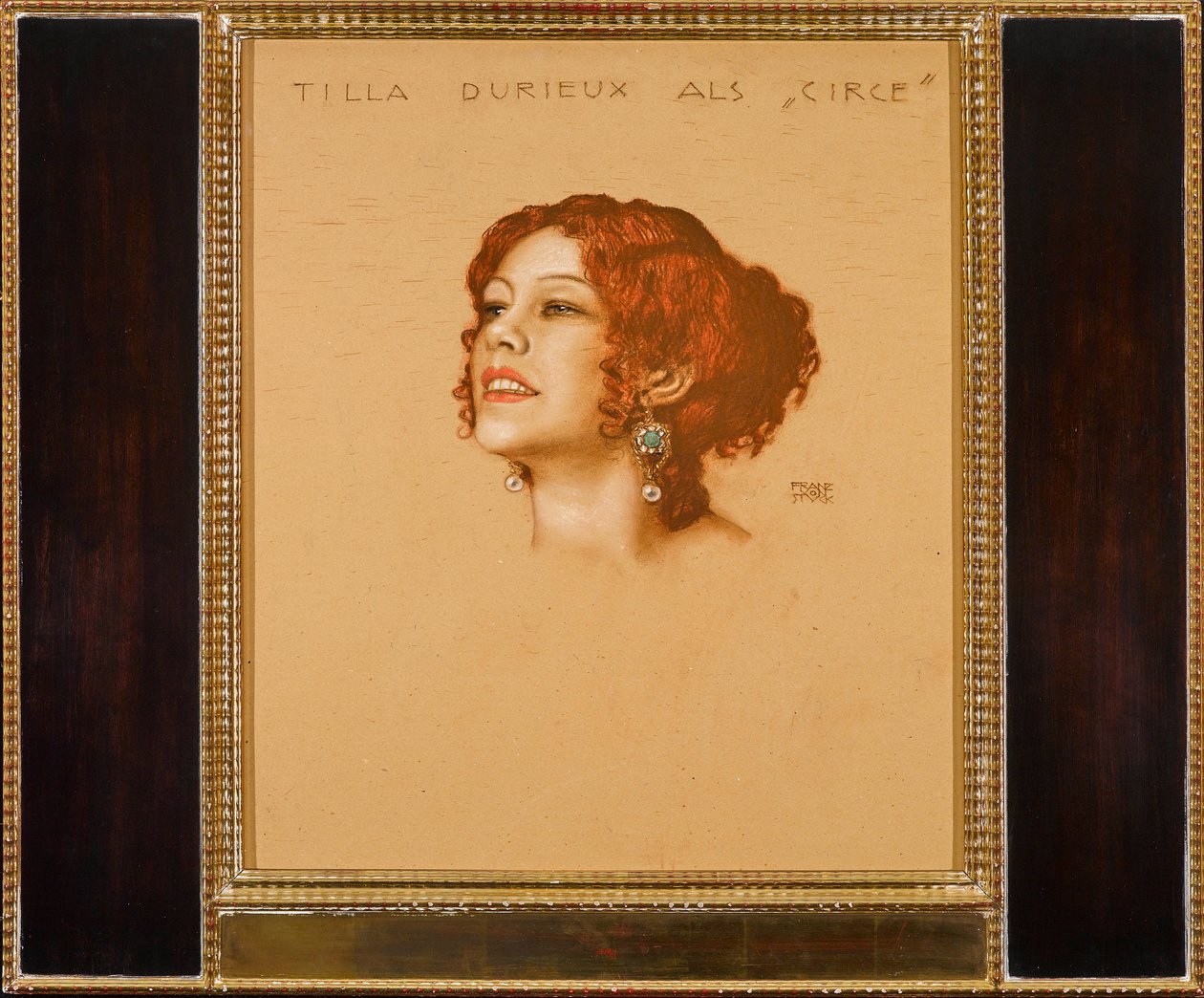 Tilla Durieux by Franz von Stuck