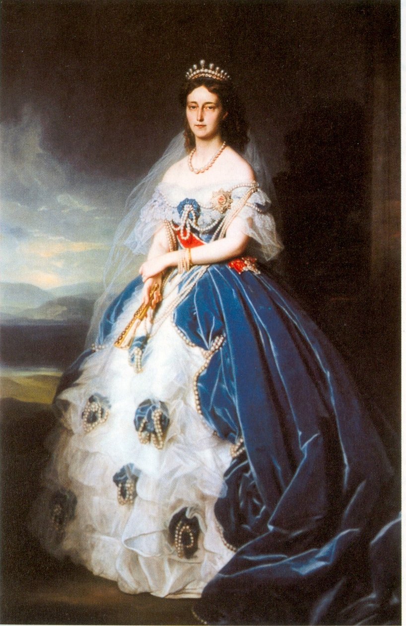 Grand Duchess Olga by Franz Xaver Winterhalter