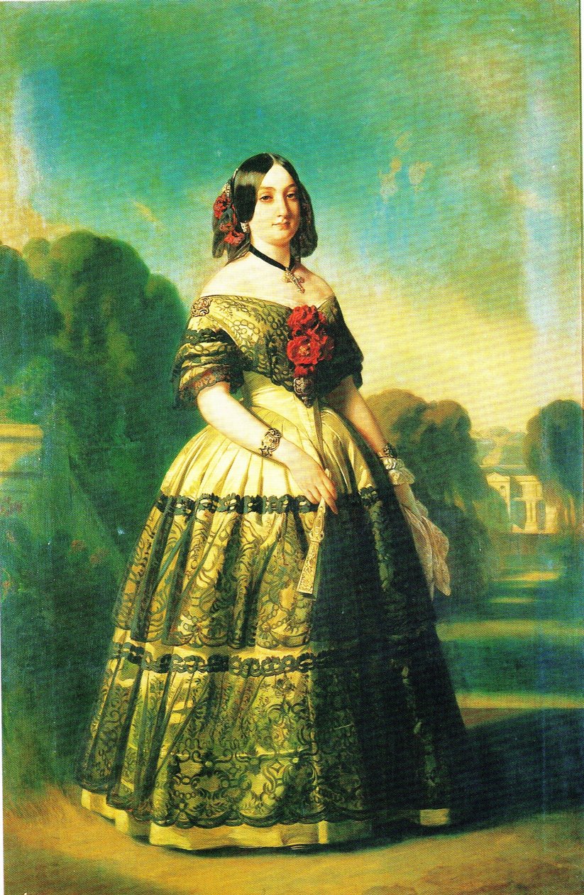 Infanta Luisa Fernanda of Bourbon by Franz Xaver Winterhalter