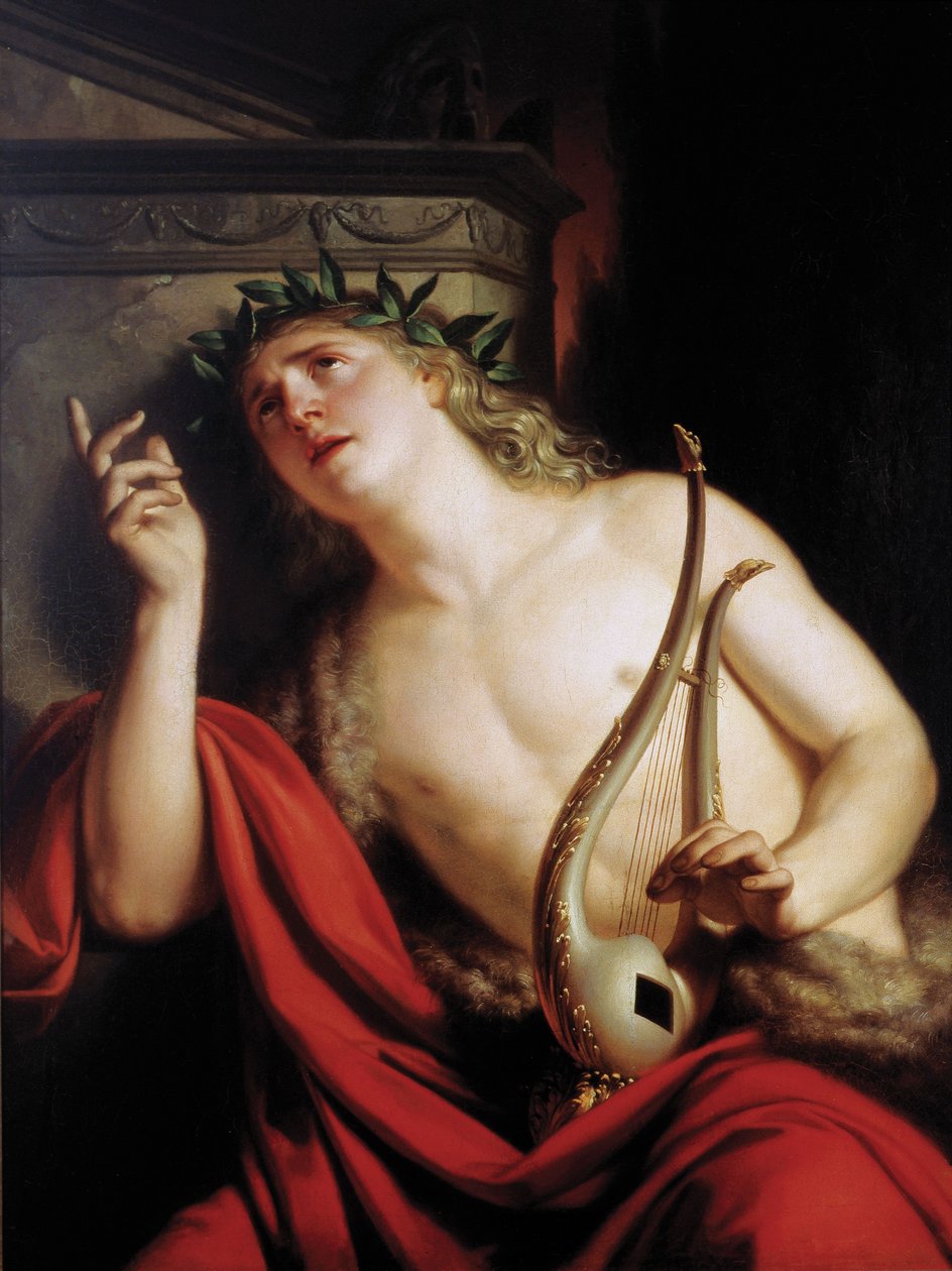 The Lament of Orpheus by Franz Caucig