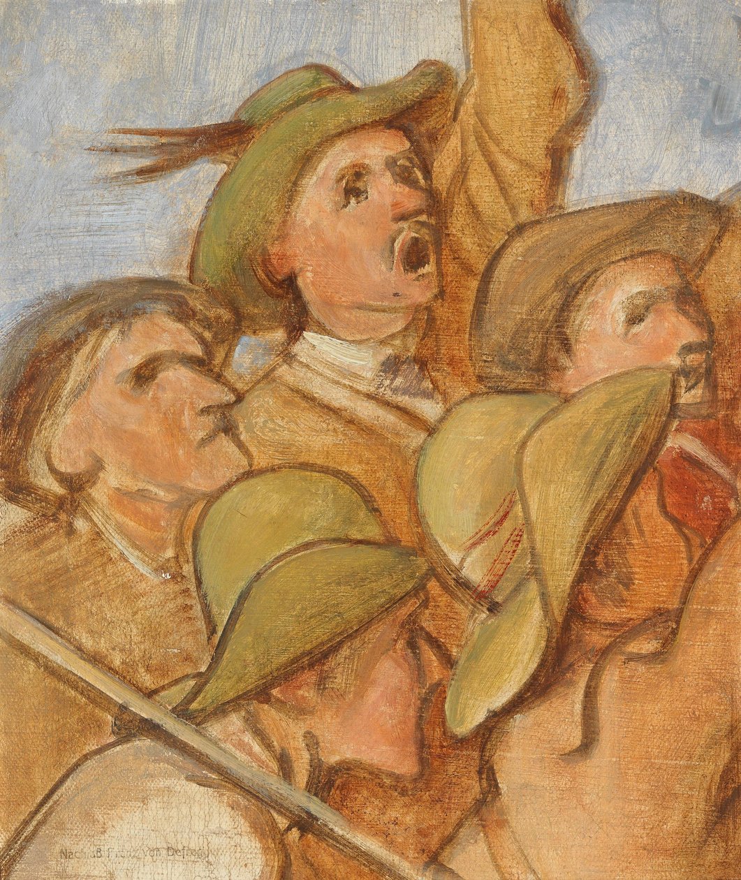 Farmers (Tyrolean Freedom Fighters) by Franz Defregger