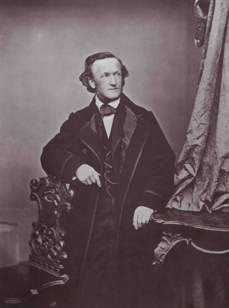 Richard Wagner, German Composer by Franz Hanfstaengl