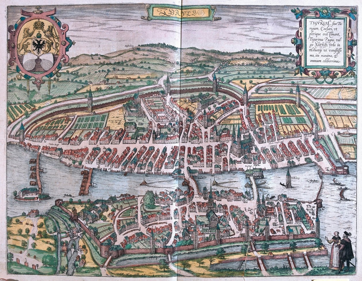 Zurich, Switzerland by Franz Hogenberg