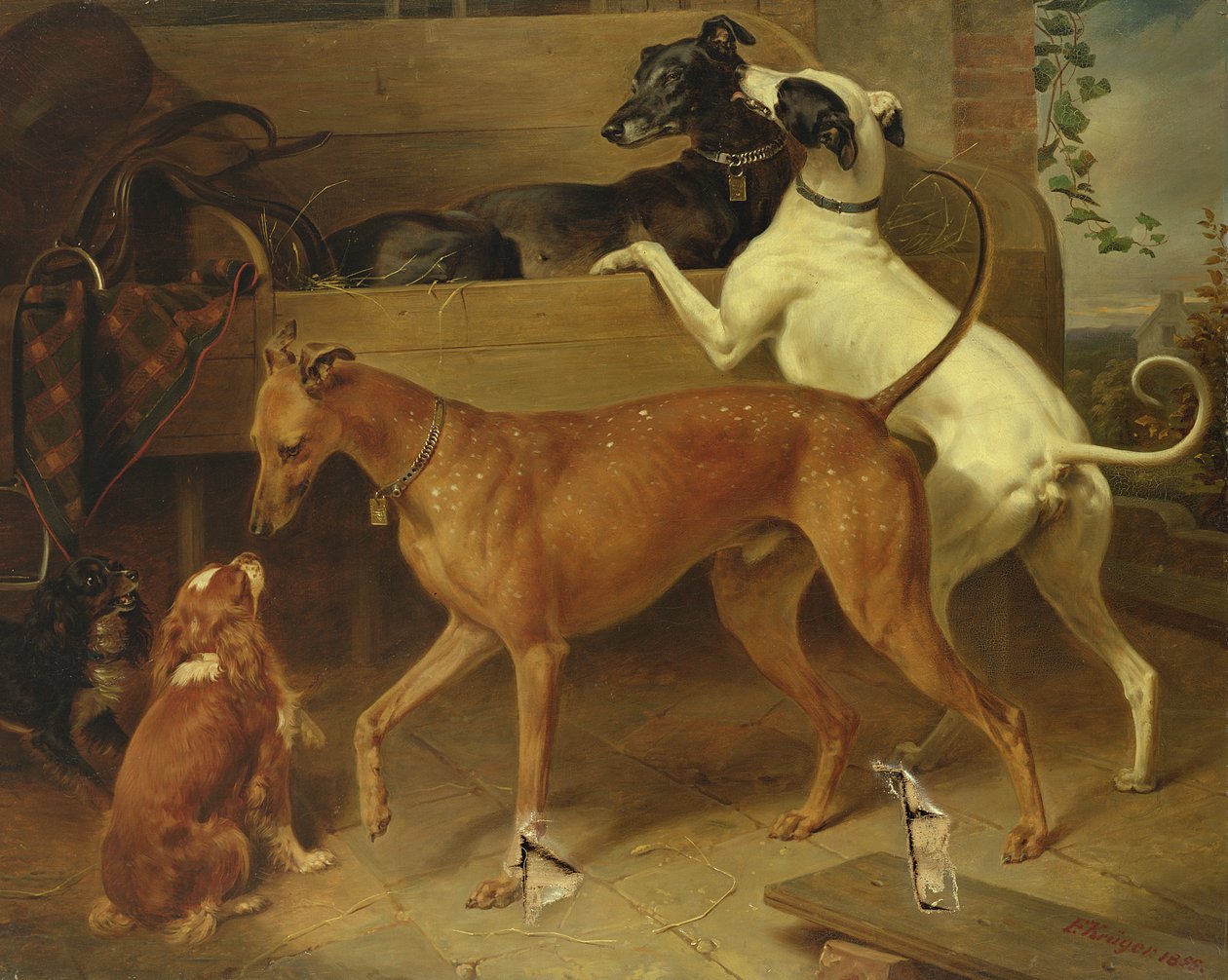 Krugers Dogs by Franz Krüger