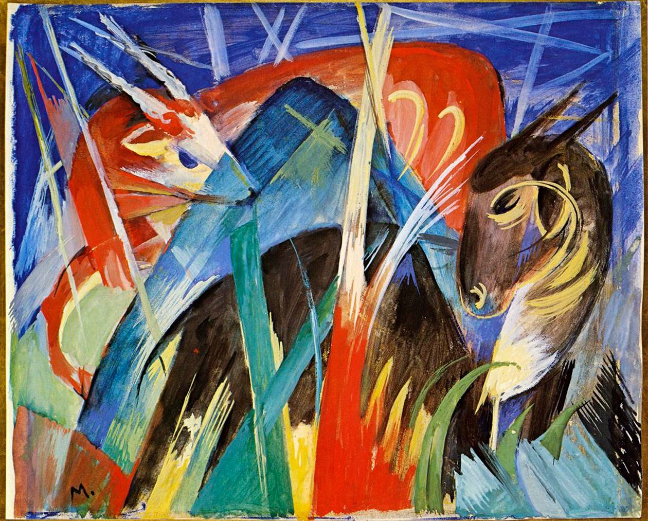 Fairy Animals by Franz Marc