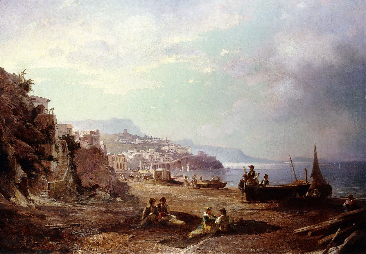 Amalfi by Franz Richard Unterberger