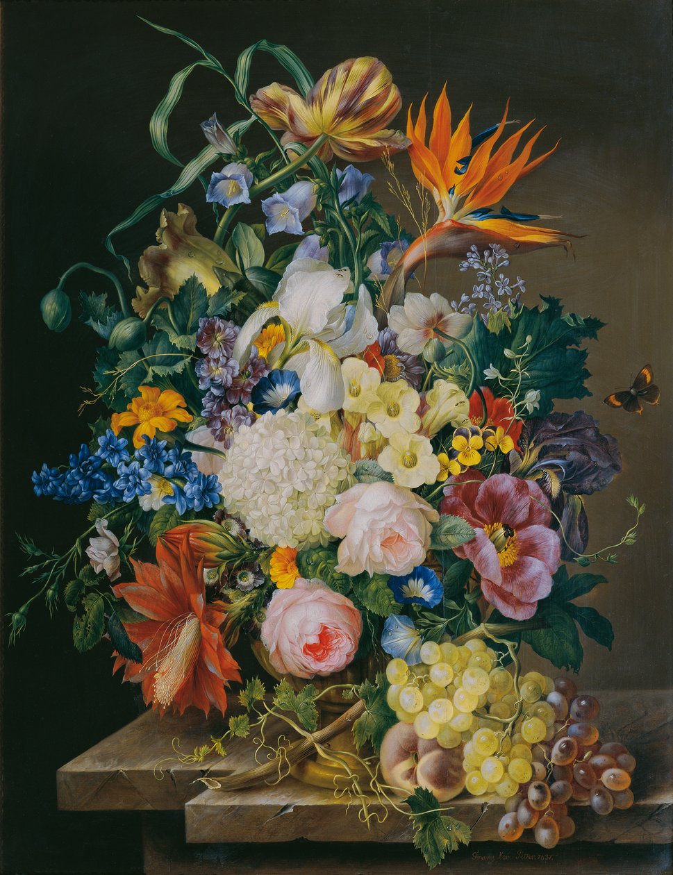 Flower Piece by Franz Xaver Petter