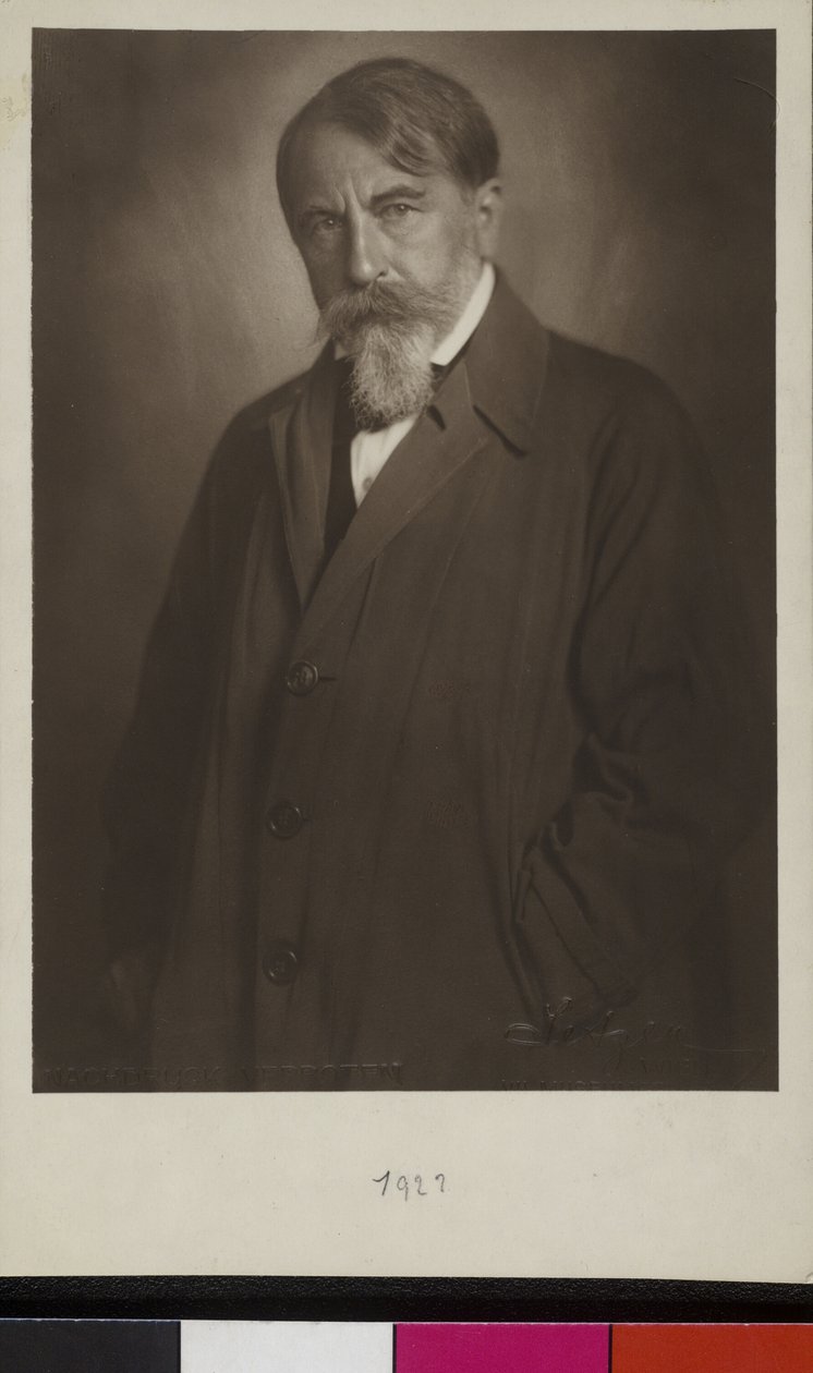 Portrait of Arthur Schnitzler (1862-1931) by Franz Xaver Setzer