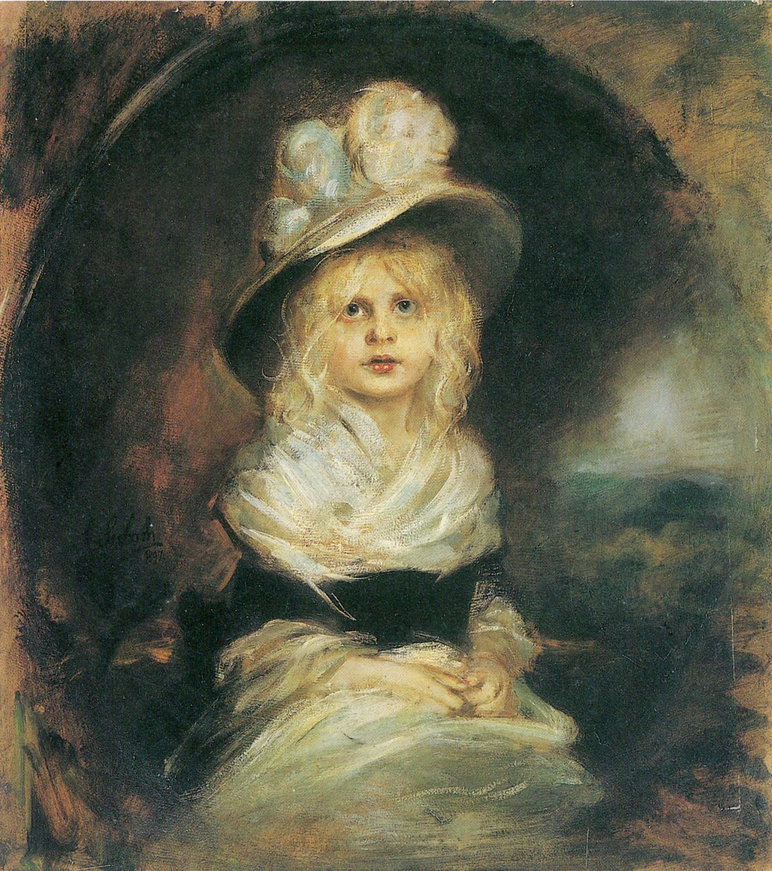 Marion Lenbach by Franz von Lenbach