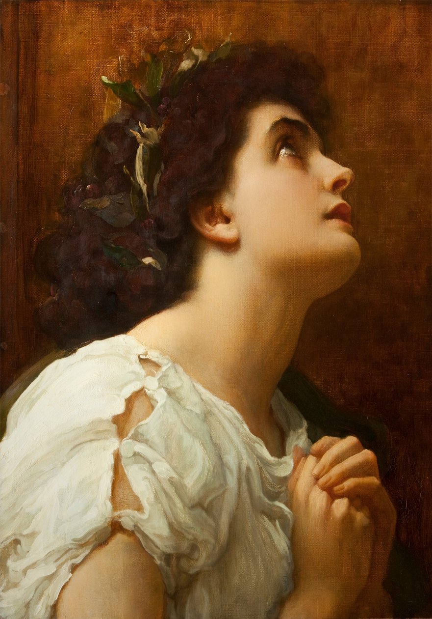 Faith by Frederic Leighton
