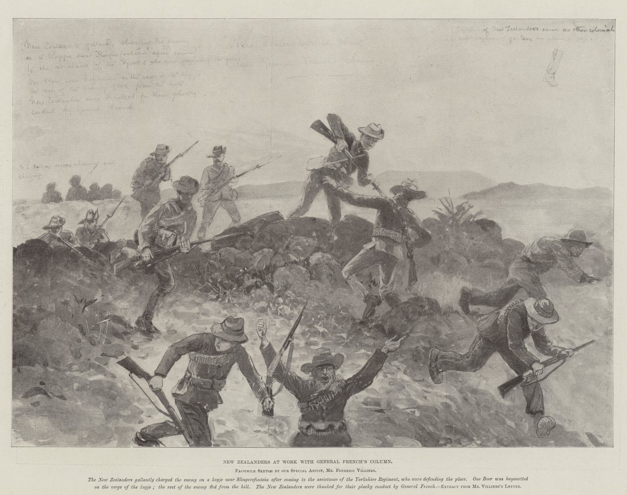 New Zealanders at Work with General French