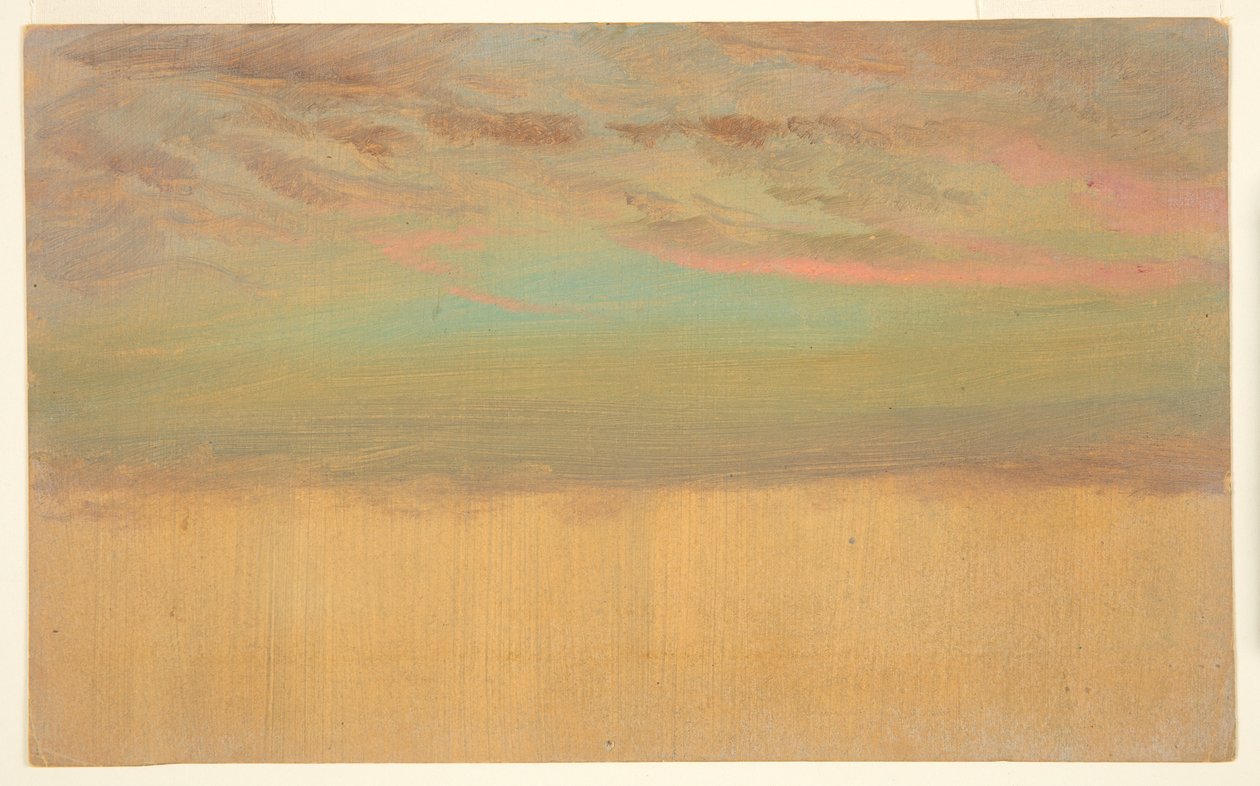 Cloud Study by Frederic Edwin Church