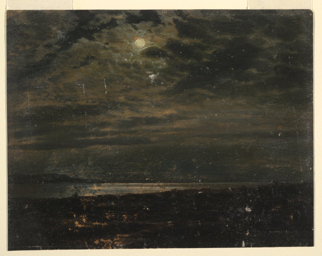 Maine Coast? moonlight, 1845–55 by Frederic Edwin Church