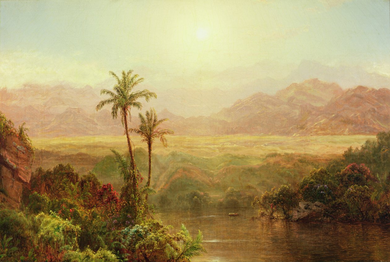 In the Andes by Frederic Edwin Church
