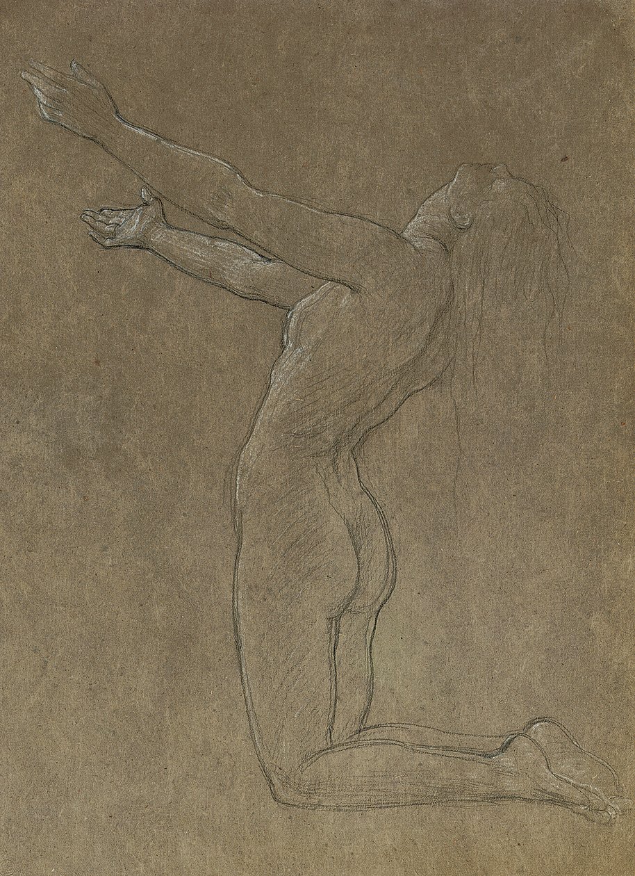Study for Clytie by Frederic Leighton