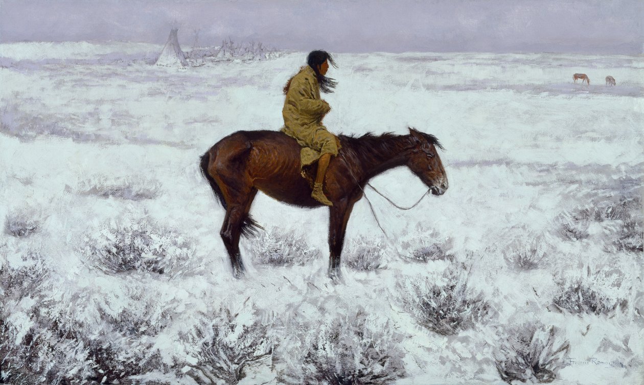 The Herd Boy by Frederic Remington