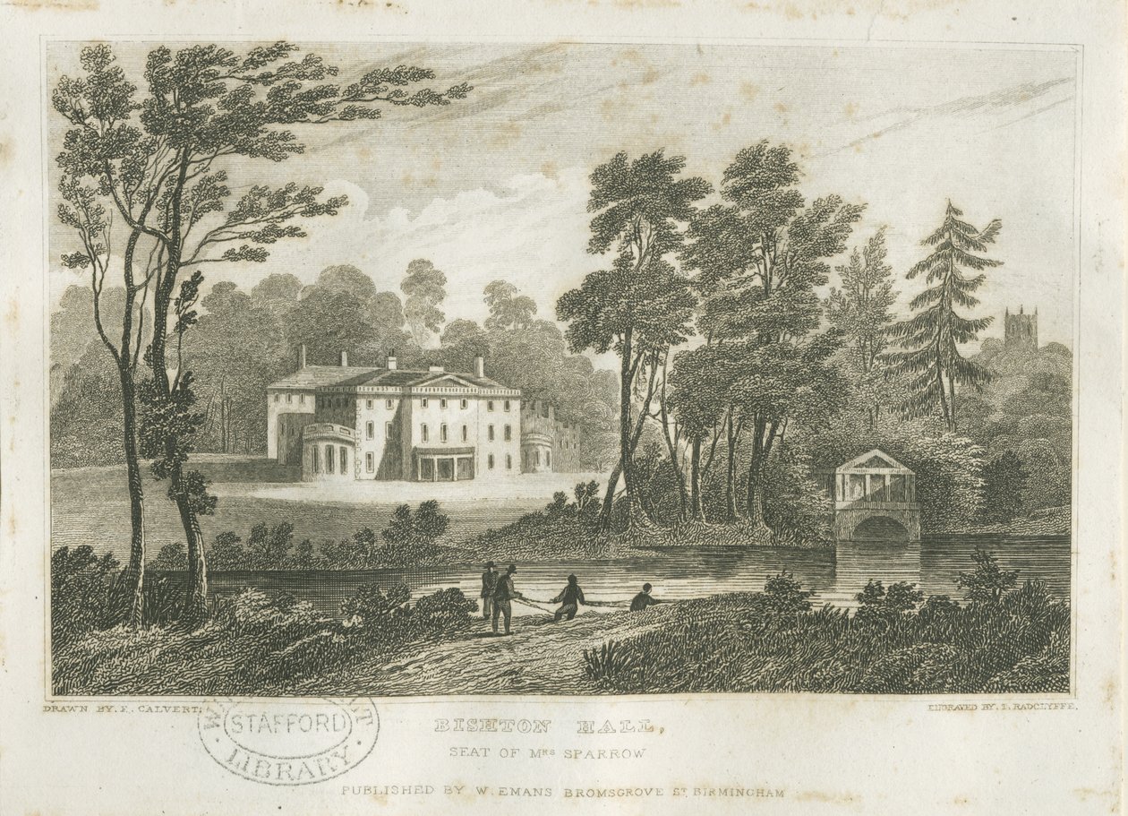 Bishton Hall by Frederick Calvert