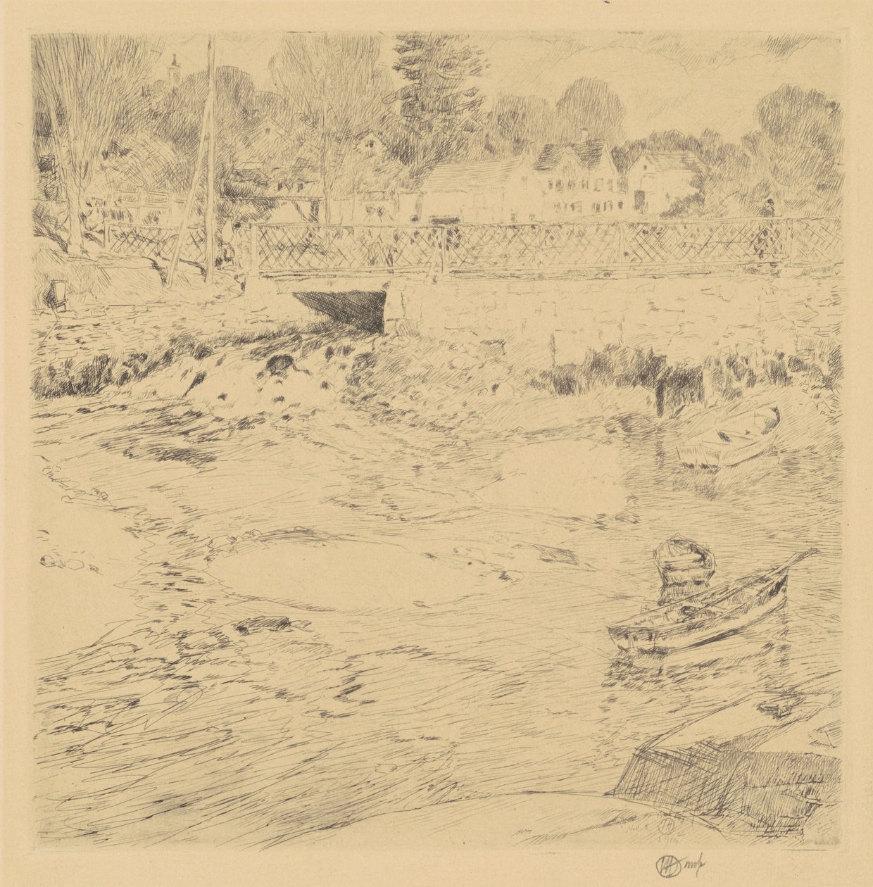 Old Lace by Frederick Childe Hassam