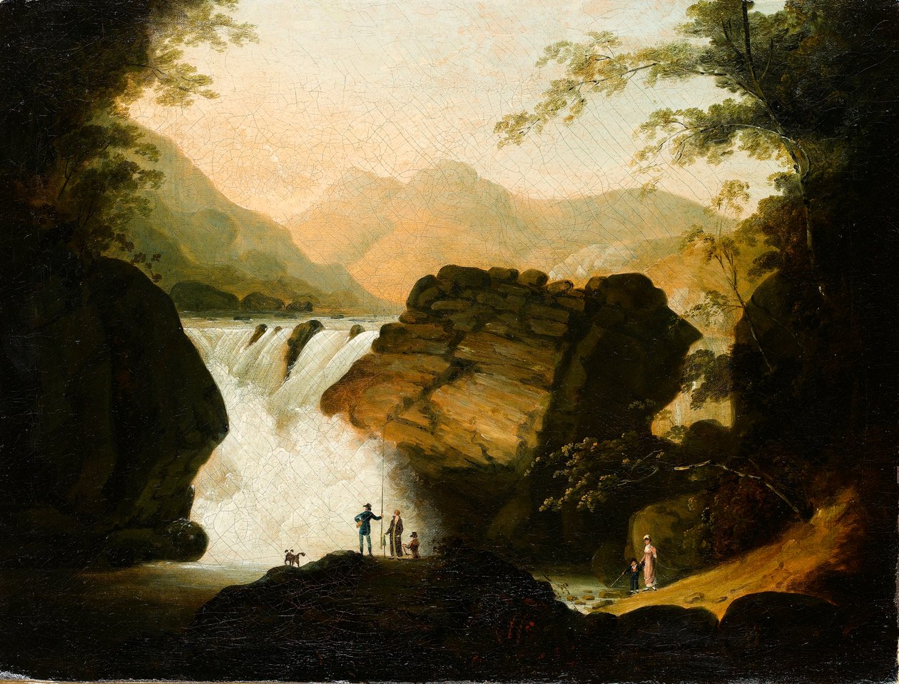 By the Falls by Frederick F. Fielding