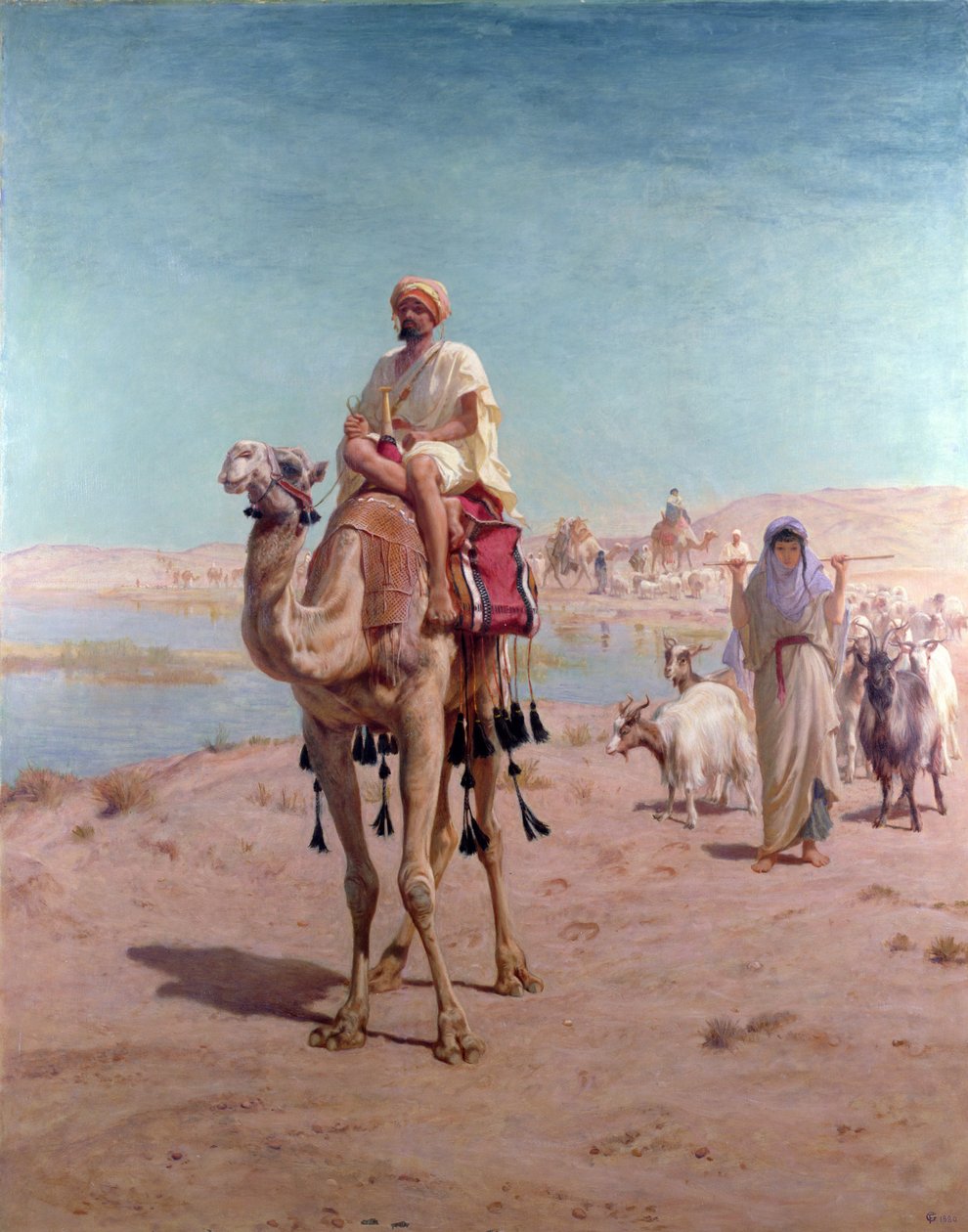 The Caravan by Frederick Goodall