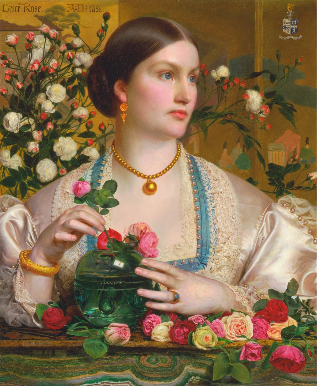 Grace Rose by Frederick Sandys