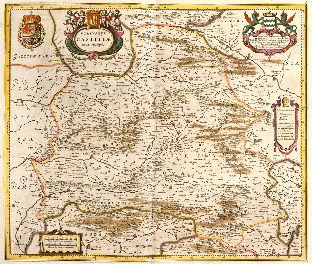 Castile, Spain by Frederick de Wit